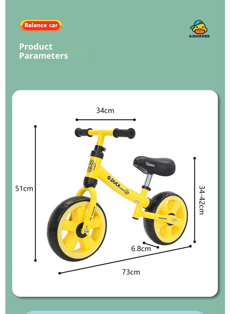 G.DUCK The Ultimate Gift for 2-6 Year Olds: Balance Training Bike for Easy Transition to Pedal Bikes with LED Wheels & Gear - Image 3