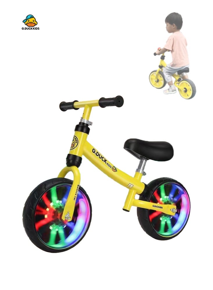 G.DUCK The Ultimate Gift for 2-6 Year Olds: Balance Training Bike for Easy Transition to Pedal Bikes with LED Wheels & Gear - Image 1
