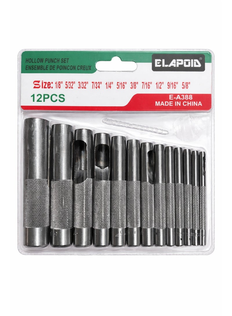 Gasket Hole Punch Set – 12 PCS