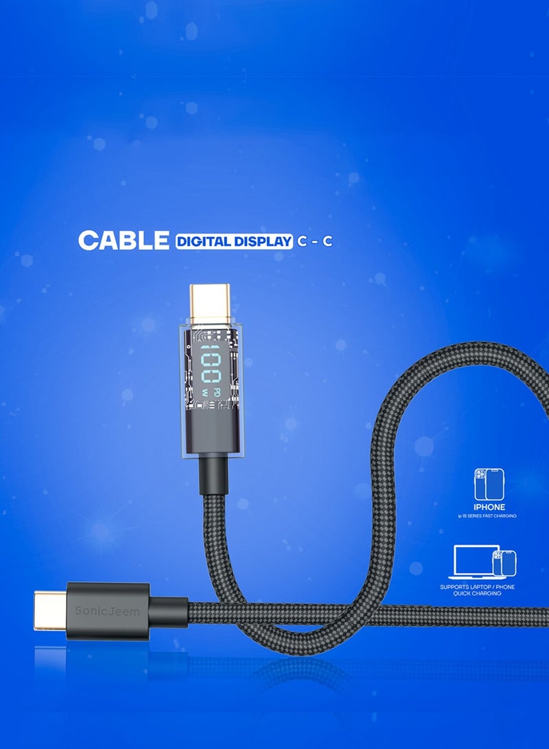 SONIC JEEM Digital Display Cable C - C SJ120A - Image 4