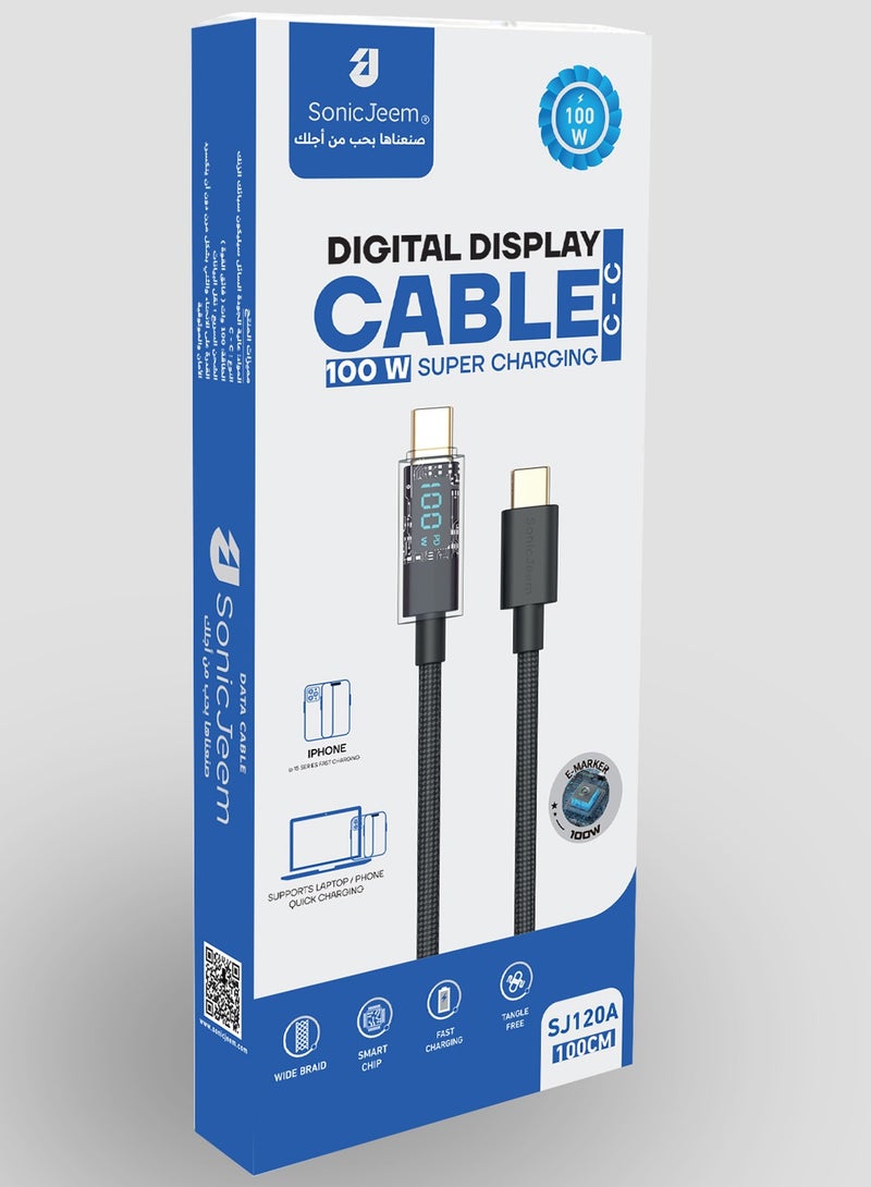SONIC JEEM Digital Display Cable C - C SJ120A - Image 5
