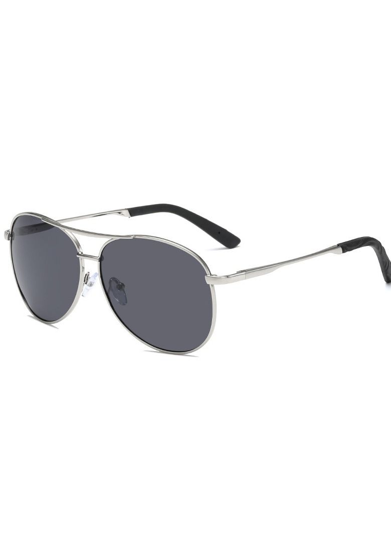 RedMapleTEK Polarized Full Frame UV400 Pilot Frame Sunglasses  - Image 1