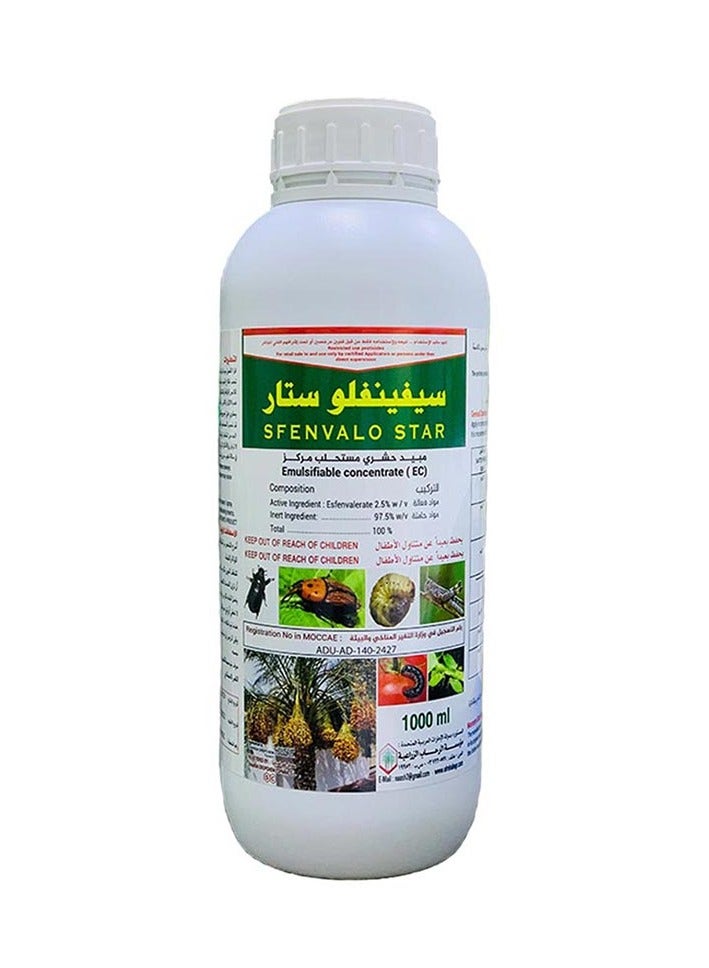 Crystal Sfenvalo Star® Insecticide For Plant 1Ltr No.1 Choice of Gardeners |Spain | - Image 1