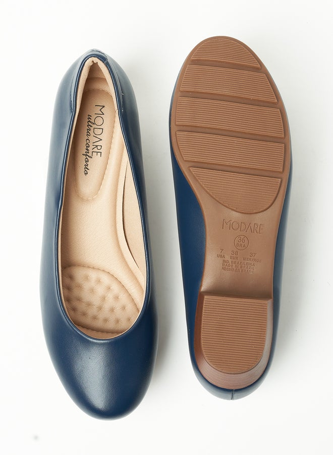 MODARE Slip-On Wedge Heel Thong Sandals - Image 2