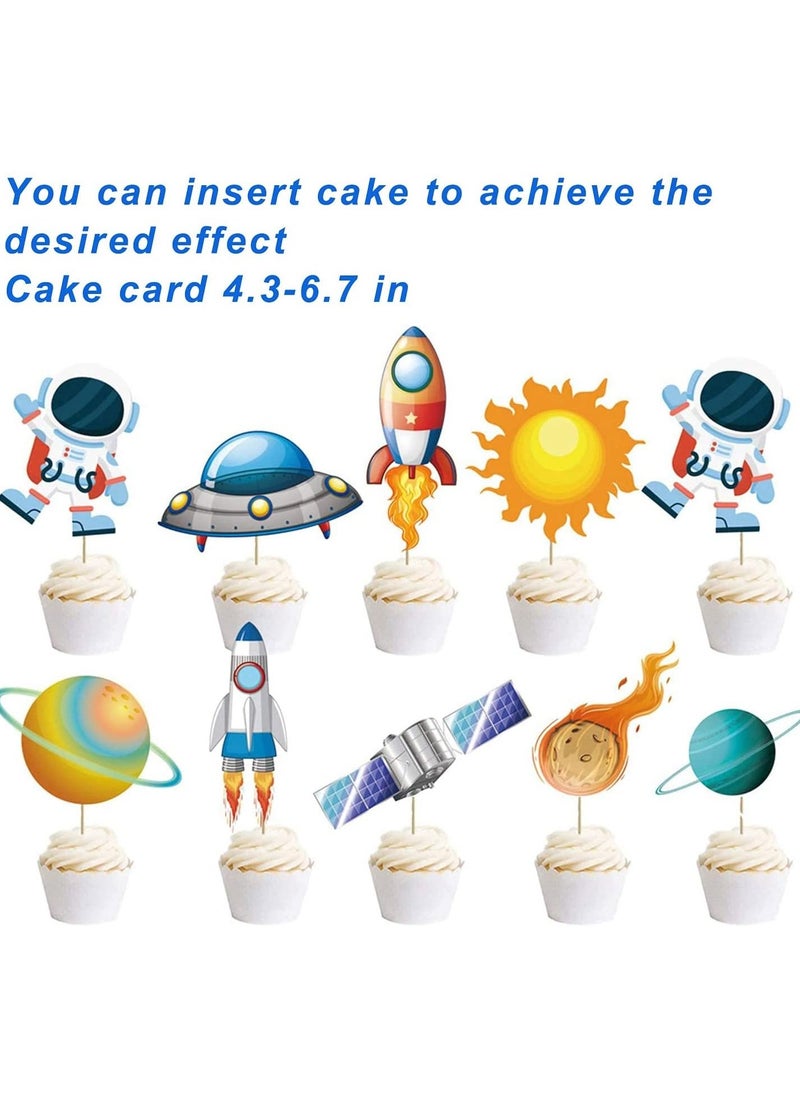 LA FIESTA Space Theme Birthday Decorations for Kids  - Image 3