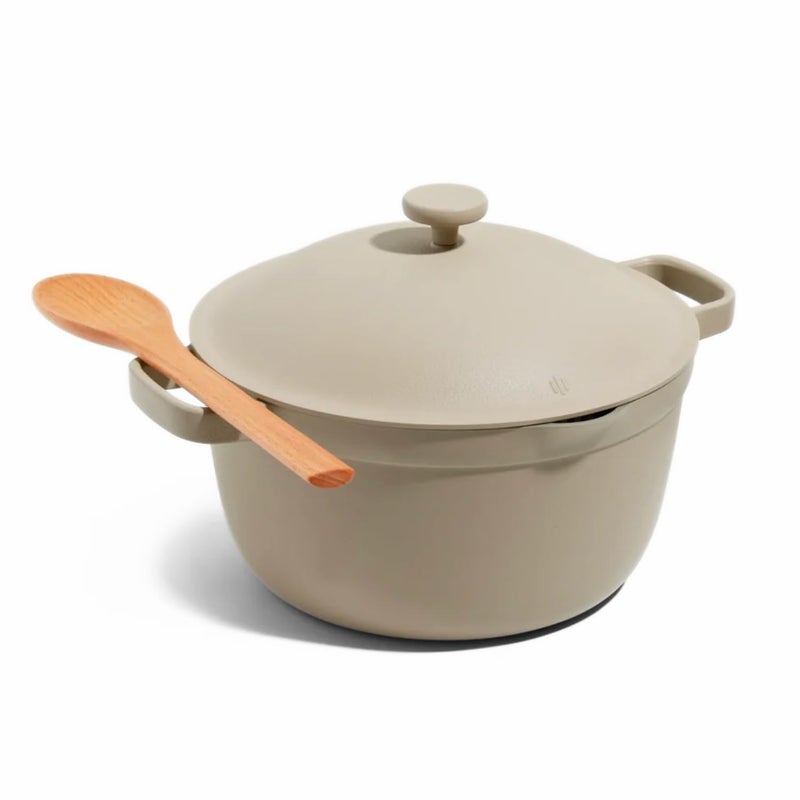 Our Place Perfect Pot | 5.5 Qt Ceramic Pot with Lid & Spatula | Patented 8-in-1, PFAS-Free Nonstick, Non-Toxic Cookware | Induction & Oven-Safe up to 450Â°F | Steam - Image 1
