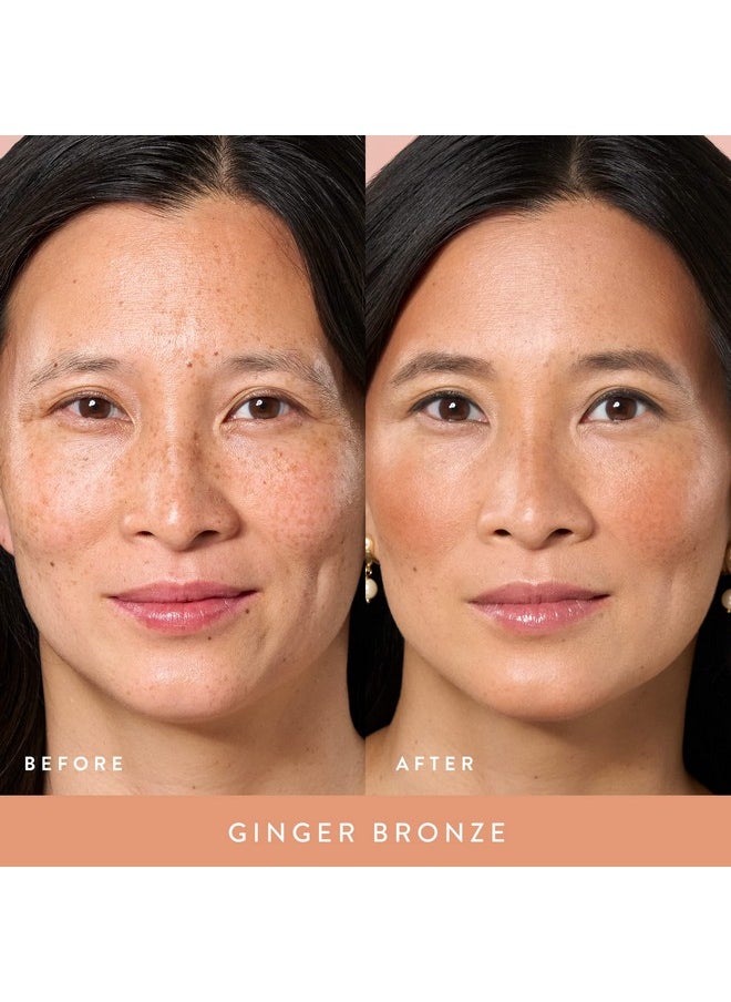 LAURA GELLER NEW YORK Baked Blush N Bronze Marbleized 2 In 1 Sculpting Bronzer Blush Ginger Bronze Contour Face With A Radiant Flush  - Image 5