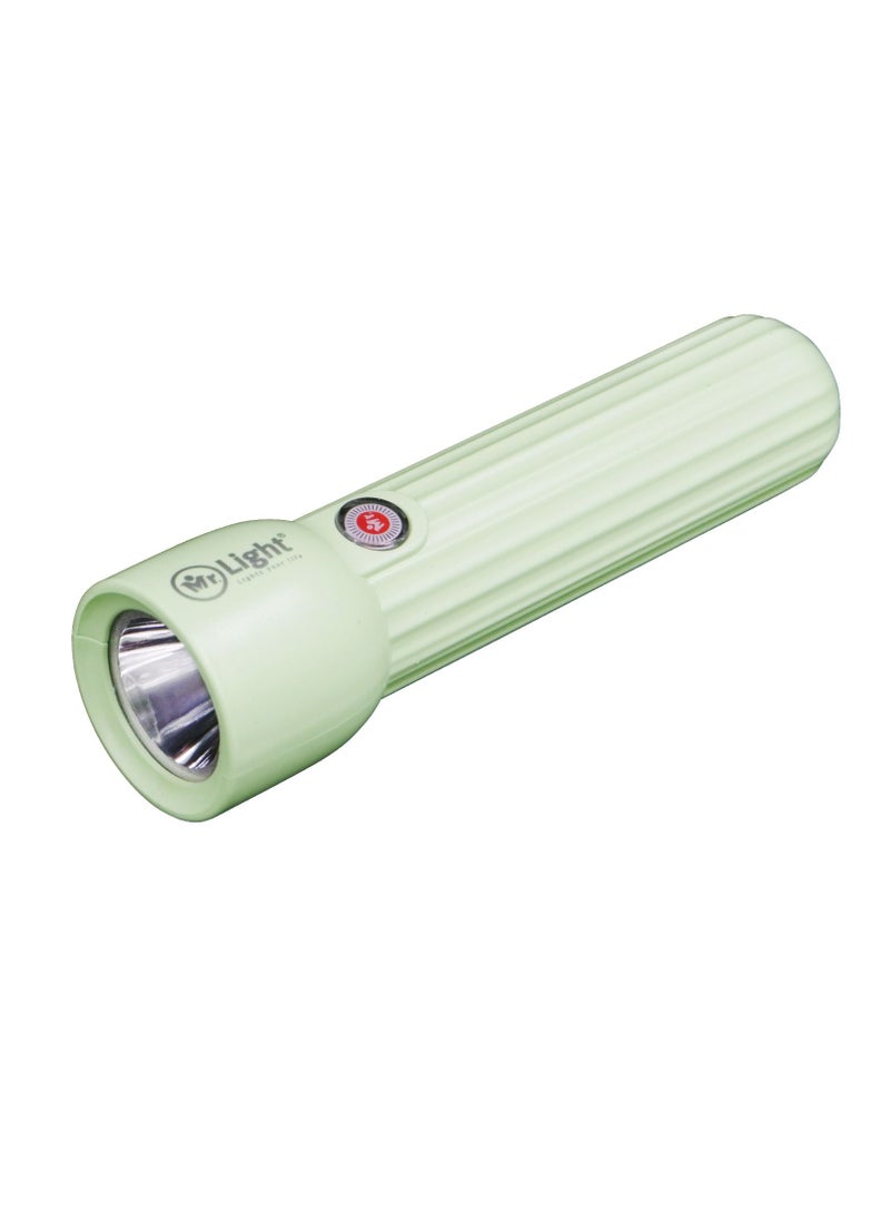 Mr. Light Ultra Bright Rechargeable LED Torch Flashlight Small Size And Long Working Time Compact Handheld Torchlight for Camping Hiking and Emergencies  - Image 1