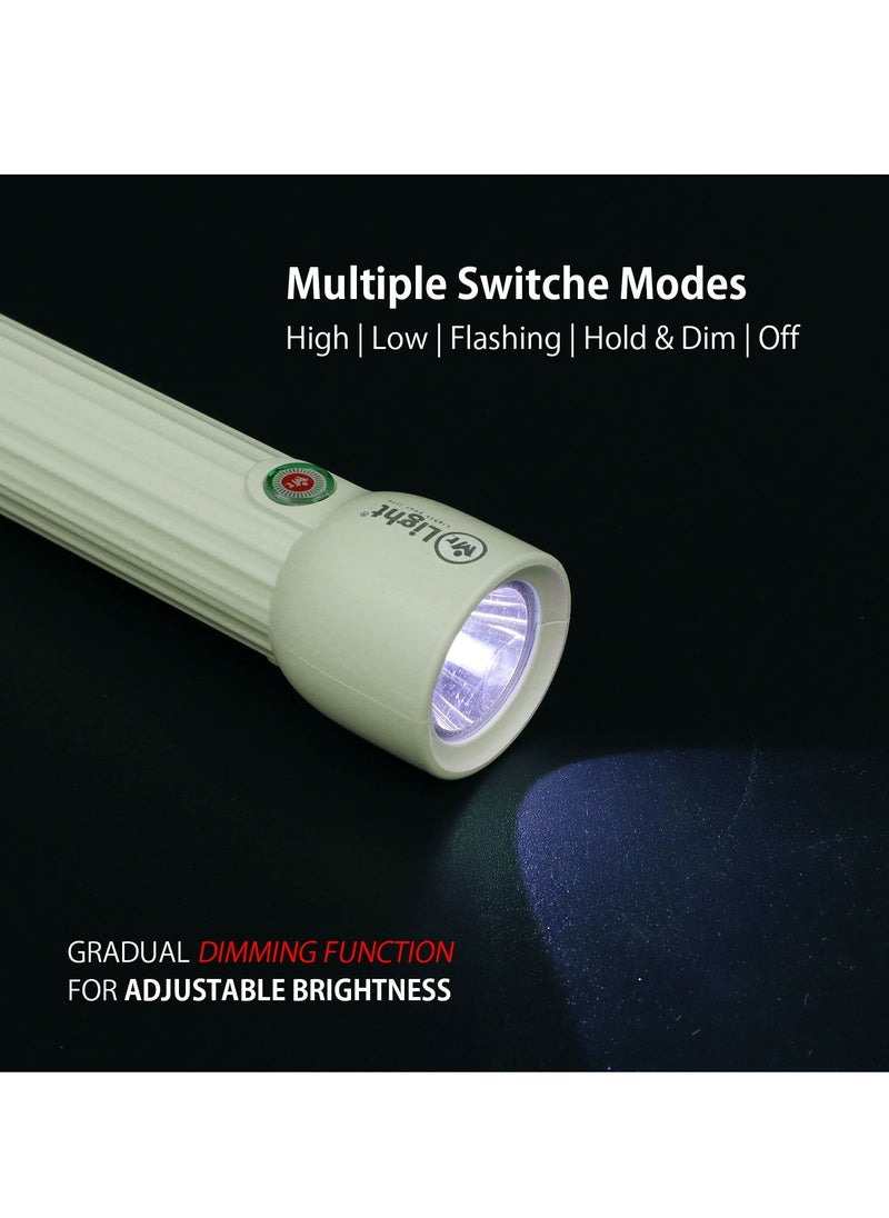 Mr. Light Ultra Bright Rechargeable LED Torch Flashlight Small Size And Long Working Time Compact Handheld Torchlight for Camping Hiking and Emergencies  - Image 4
