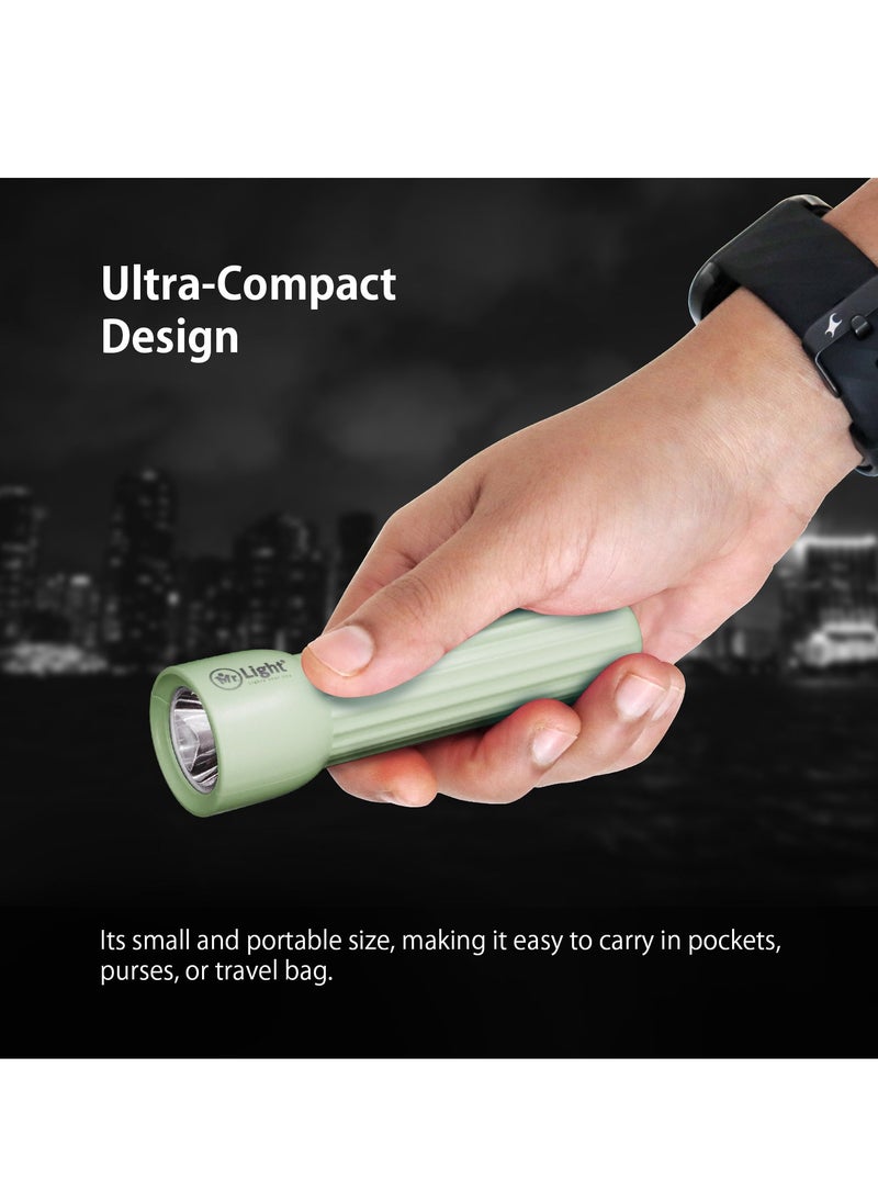 Mr. Light Ultra Bright Rechargeable LED Torch Flashlight Small Size And Long Working Time Compact Handheld Torchlight for Camping Hiking and Emergencies  - Image 5