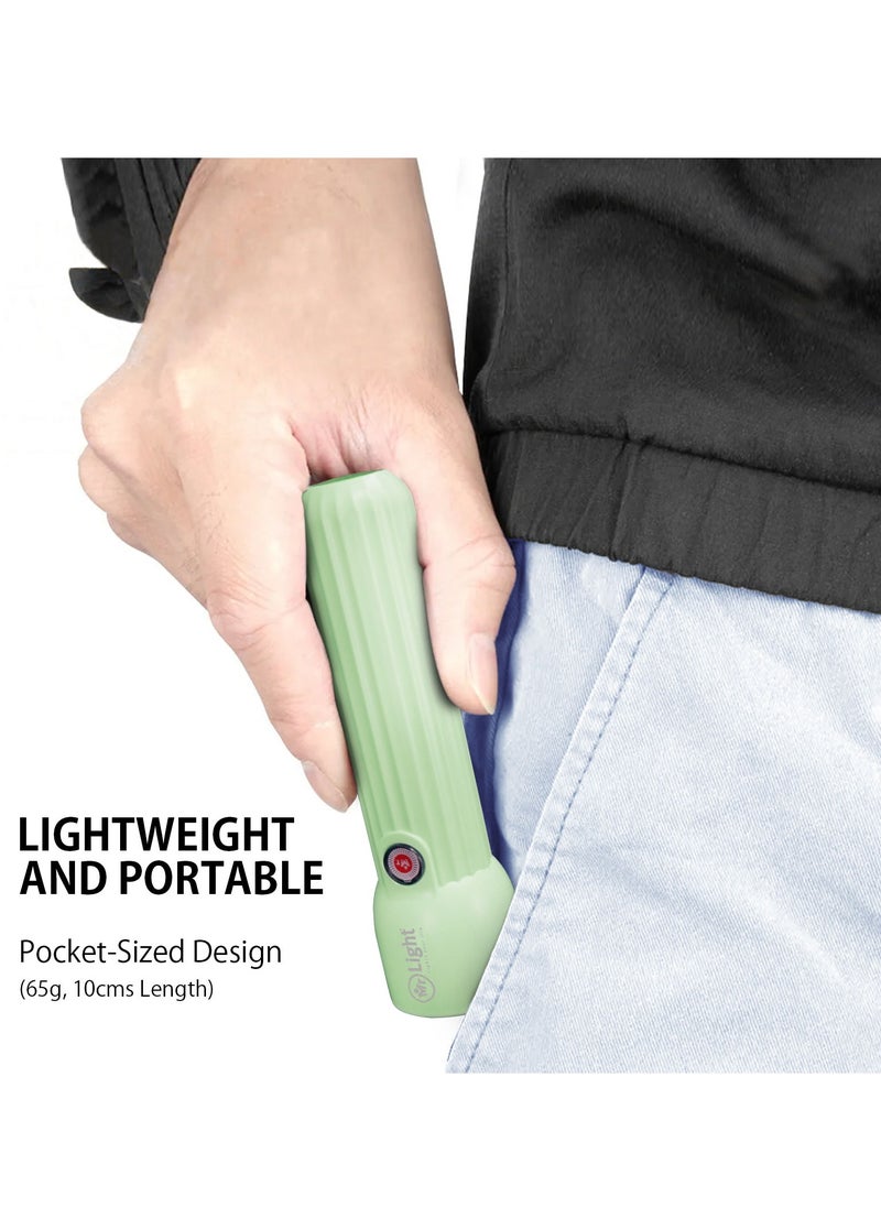 Mr. Light Ultra Bright Rechargeable LED Torch Flashlight Small Size And Long Working Time Compact Handheld Torchlight for Camping Hiking and Emergencies  - Image 2