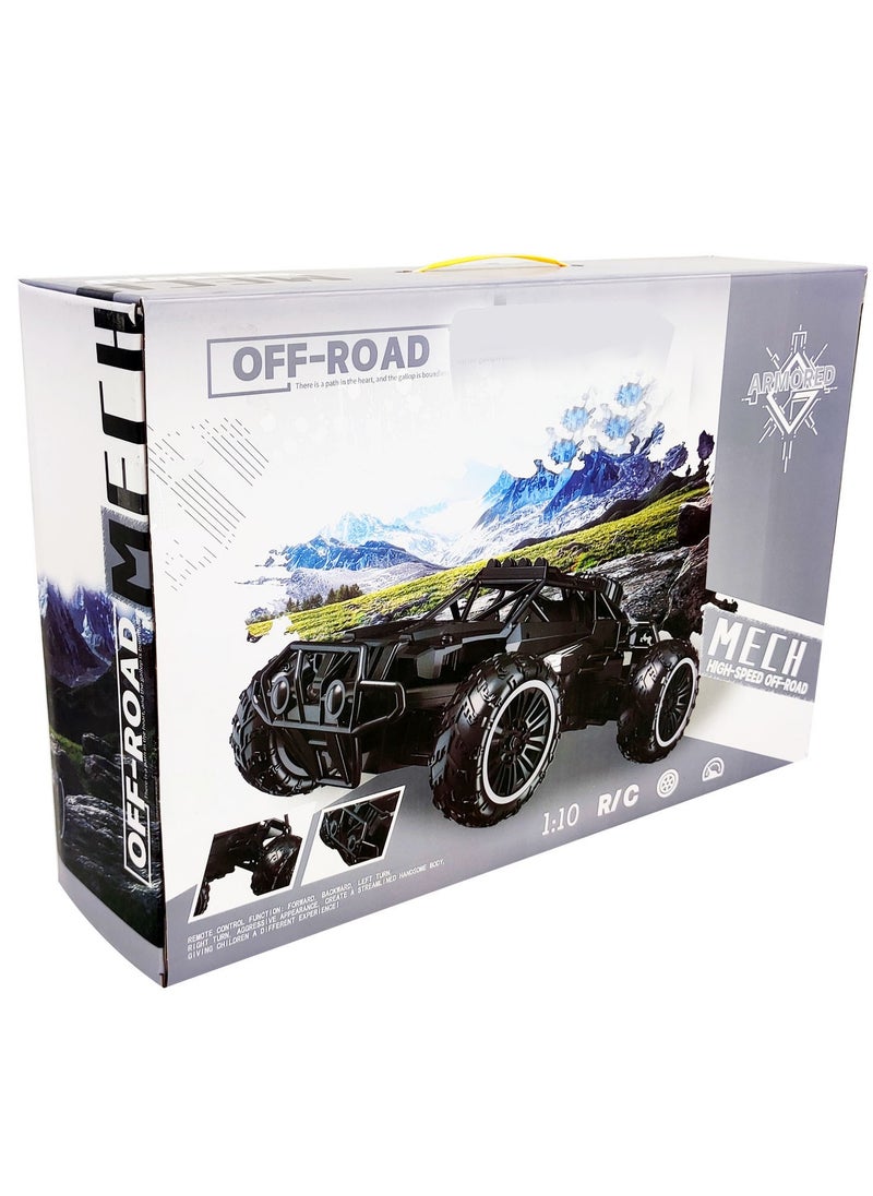 TOON TOYZ 1:10 Scale Off-Road Remote Control Car – High-Speed RC Truck for Kids & Adults, Rechargeable Toy for Boys & Girls, Stunt Racing Vehicle with Durable Design  - Image 4