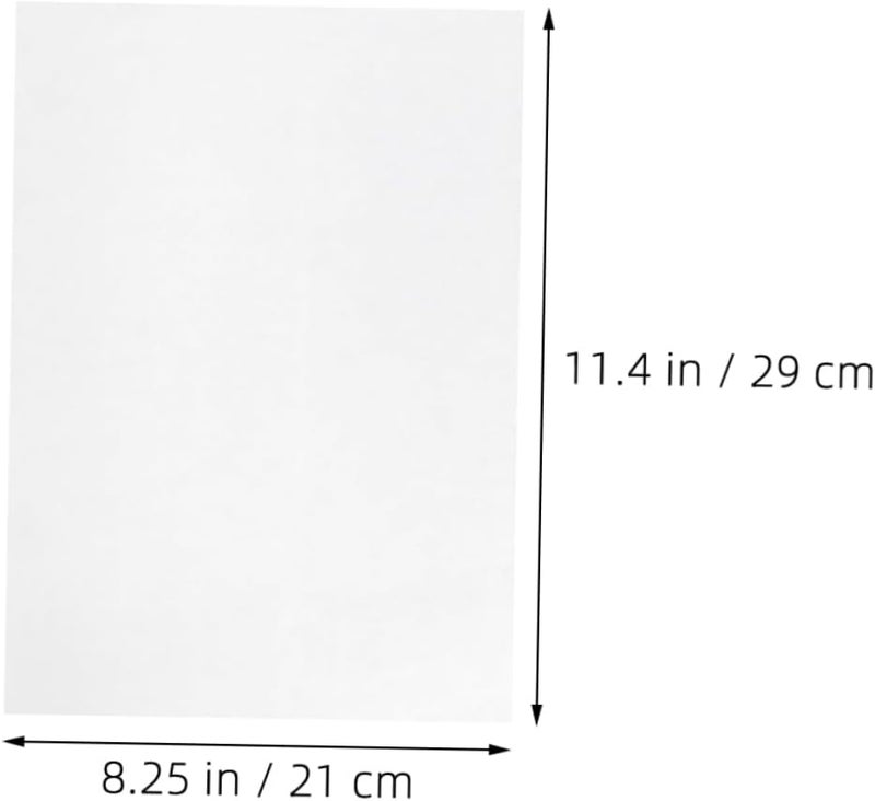 Generic 12 Sheets Printable Heat Shrink Film Flexible DIY Craft Sheets for Unique Card Making and Decorations Compatible with Printers for Vibrant Custom Designs - Image 2