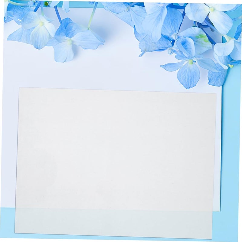 Generic 12 Sheets Printable Heat Shrink Film Flexible DIY Craft Sheets for Unique Card Making and Decorations Compatible with Printers for Vibrant Custom Designs - Image 4