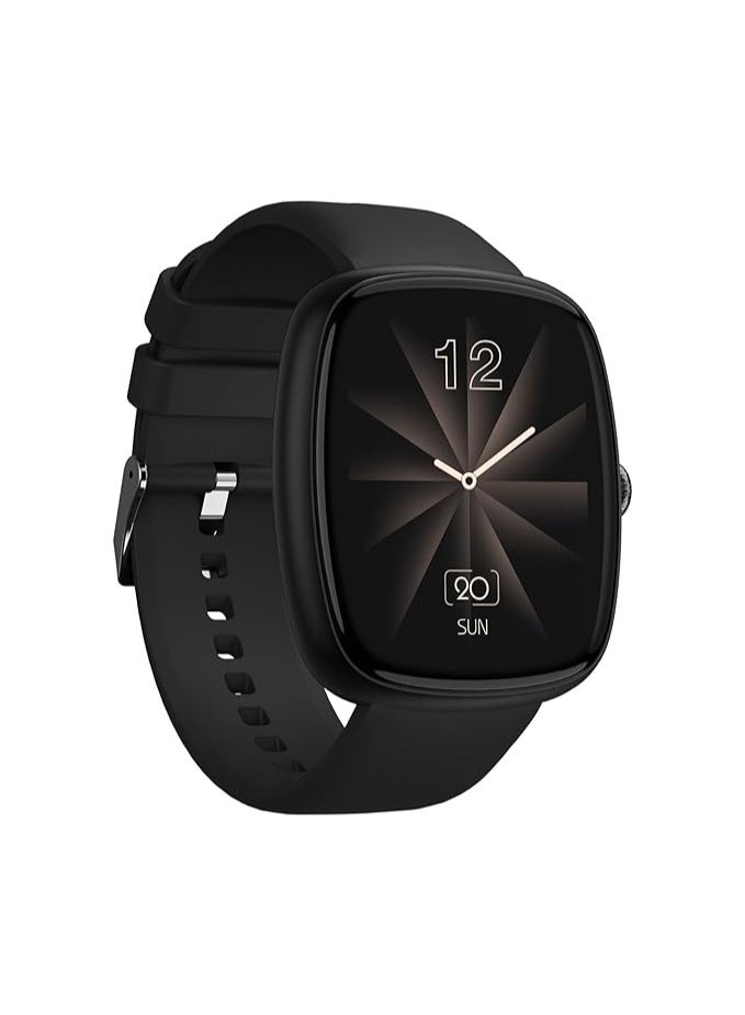 تيميكس ساعة TIMEX iConnect Calling Ace+ الذكية - شاشة عرض ثلاثية الأبعاد (3D UI) بمقاس 1.83 بوصة (4.6 سم)، مزودة بتاج وظيفي وإمكانية إجراء المكالمات عبر البلوتوث - مناسبة للجنسين - TWIXW1500T - Image 4