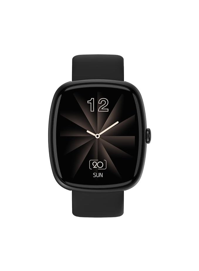 تيميكس ساعة TIMEX iConnect Calling Ace+ الذكية - شاشة عرض ثلاثية الأبعاد (3D UI) بمقاس 1.83 بوصة (4.6 سم)، مزودة بتاج وظيفي وإمكانية إجراء المكالمات عبر البلوتوث - مناسبة للجنسين - TWIXW1500T - Image 3