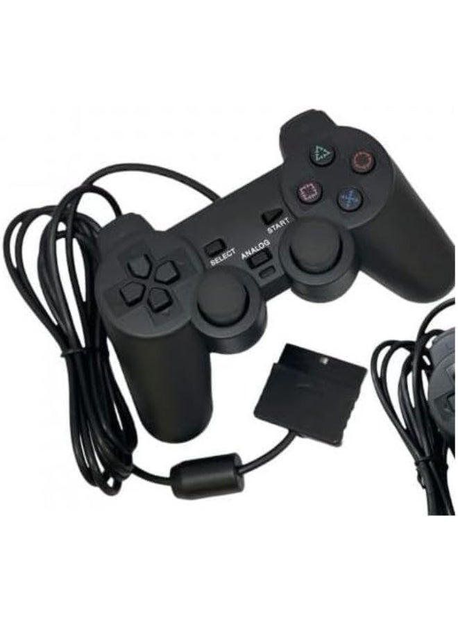 PS2 Wired Controller for Sony PlayStation 2 Black - Image 3