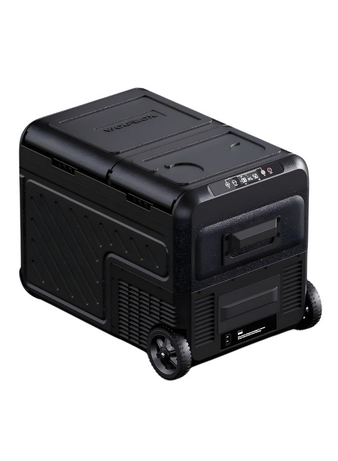 وولف بوكس ثلاجة سيارة وولف بوكس ​​ثنائية المنطقة، سعة 35 لترًا - مجمد ومبرد محمولان بجهد 12 فولت مع تحكم رقمي | للسيارة، والتخييم، والسفر، والاستخدام المنزلي (من -8 إلى 68 درجة فهرنهايت) - Image 1