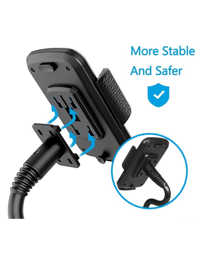 ELTRAZONE Cup Holder Phone Mount Universal Adjustable Gooseneck Cup Holder Cradle Car Mount for Cell Phone iPhone Xs/XS Max/X/8/7 Plus/Galaxy - Image 5