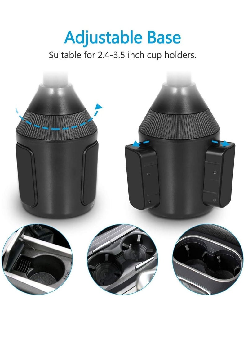ELTRAZONE Cup Holder Phone Mount Universal Adjustable Gooseneck Cup Holder Cradle Car Mount for Cell Phone iPhone Xs/XS Max/X/8/7 Plus/Galaxy - Image 3