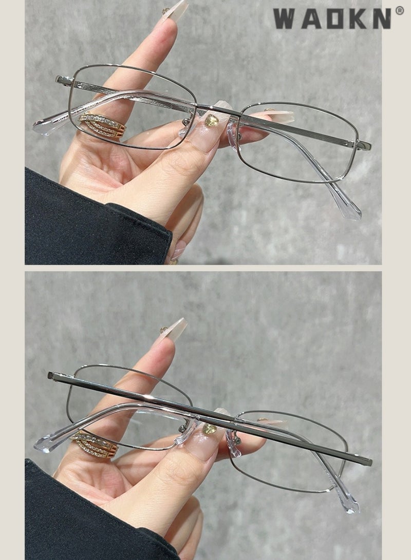 WAOKN Blue Light Blocking Glasses Computer Reading Gaming TV Phones Eyeglasses Fashion Anti Eyestrain UV Eyewear for Women Men,For Mobile Laptop Tablet Computer - Image 5