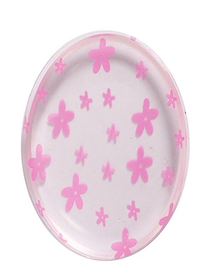 Jenna Silicone Makeup Sponge, Round Flower, Pink - Image 2