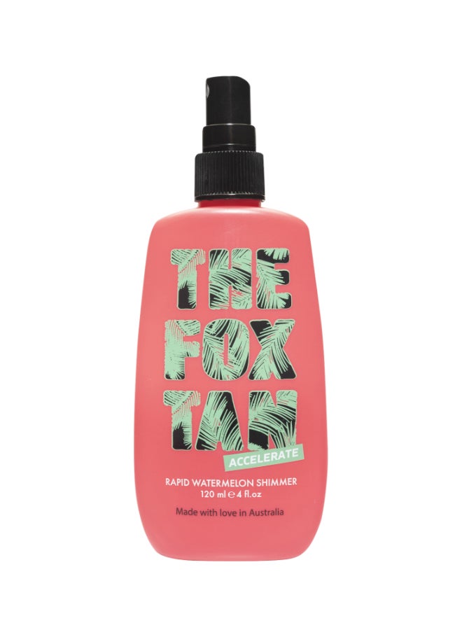 The Fox Tan RAPID WATERMELON SHIMMER 120ML - Image 1