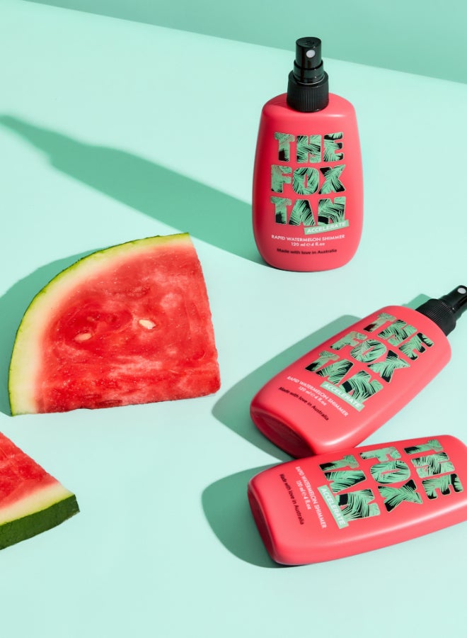 The Fox Tan RAPID WATERMELON SHIMMER 120ML - Image 3