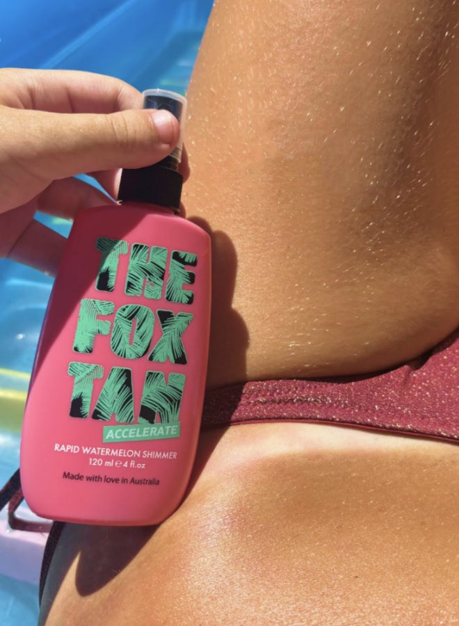The Fox Tan RAPID WATERMELON SHIMMER 120ML - Image 4