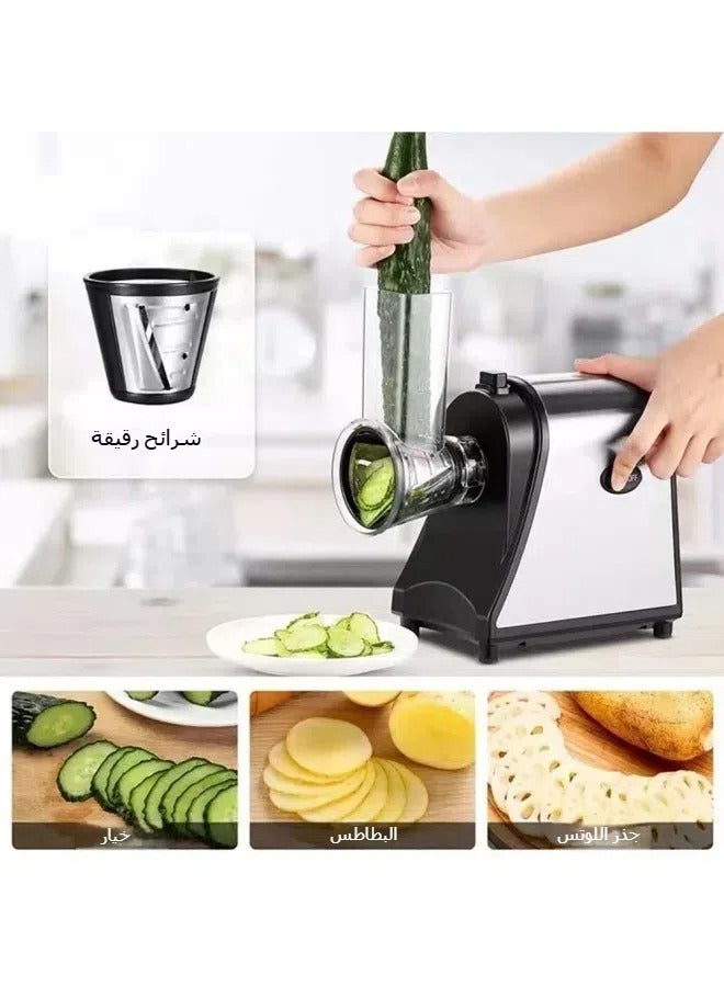 عام قطاعة الخضروات متعددة الوظائف سداسية الوظائف للاستخدام المنزلي، مبشور، مقطع، قطاعة الخضروات، مبشرة البطاطس. - Image 3