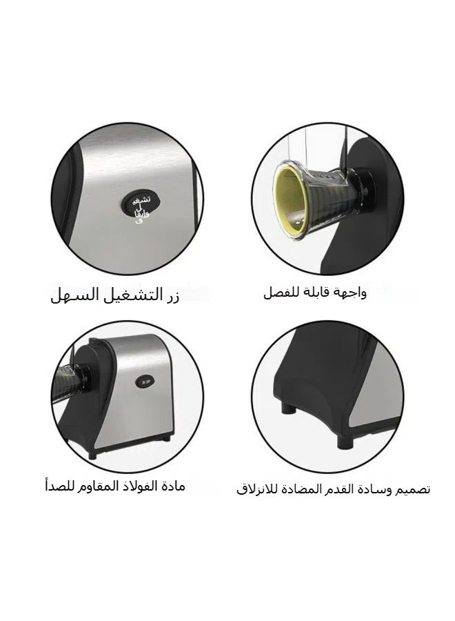 عام قطاعة الخضروات متعددة الوظائف سداسية الوظائف للاستخدام المنزلي، مبشور، مقطع، قطاعة الخضروات، مبشرة البطاطس. - Image 2