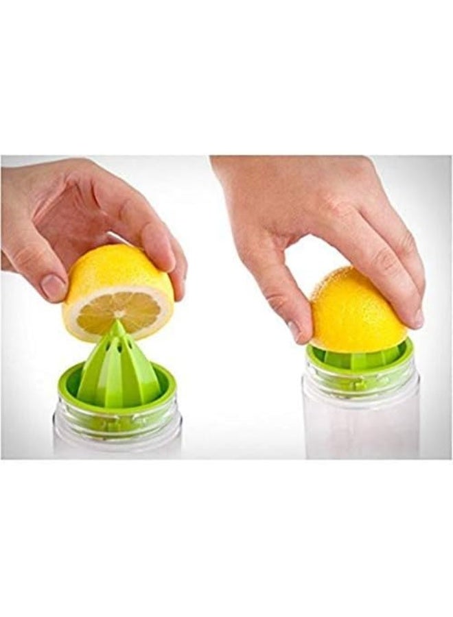 Citrus Zinger Fruit Infuser Water Bottle, Green - Image 3
