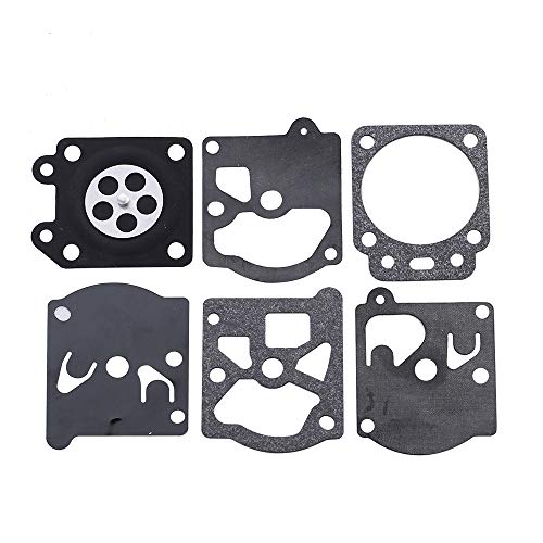 Dalom (Pack of 2) K10-WAT Carburetor Rebuild Kit for WA WT Series 2-Cycle Chainsaw Trimmer Leaf Blower Poulan Craftsman Weedeater Carburetor Diaphragm Gasket Kit - Image 3