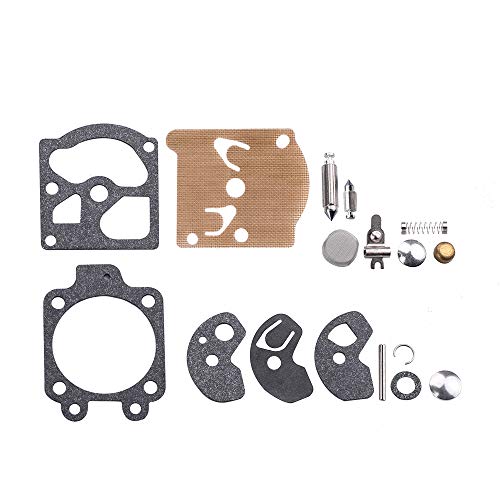 Dalom (Pack of 2) K10-WAT Carburetor Rebuild Kit for WA WT Series 2-Cycle Chainsaw Trimmer Leaf Blower Poulan Craftsman Weedeater Carburetor Diaphragm Gasket Kit - Image 2