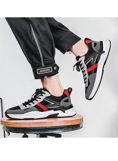KUYING New Fashion Trend Men's Board Shoes Gradient Low Top Sports Shoes  - Image 3