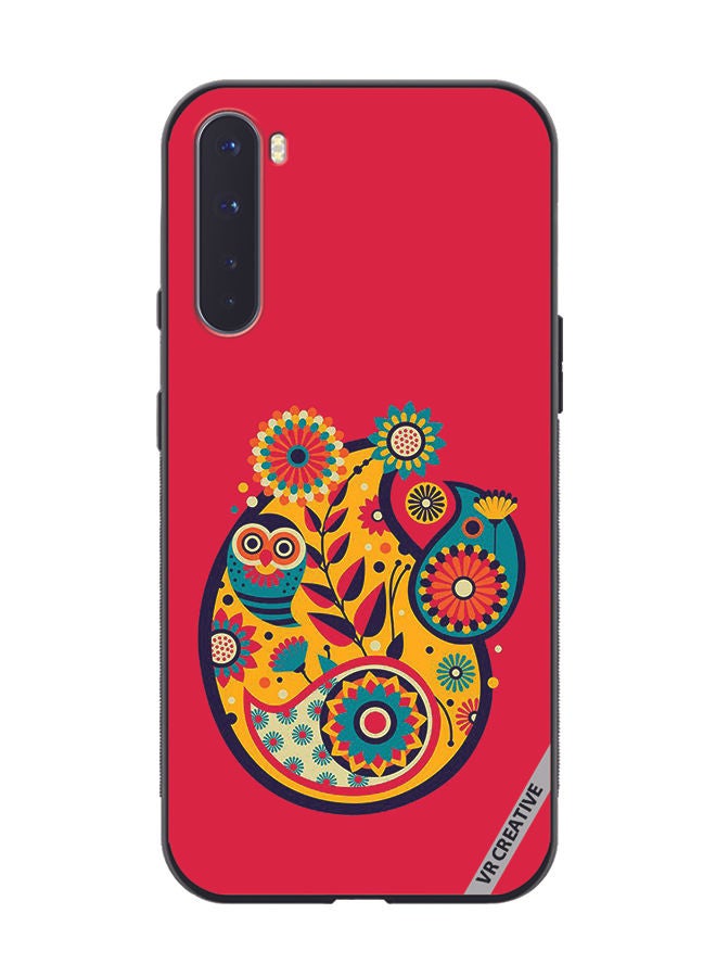VR CREATIVE Protective Case Cover For OnePlus Nord Mandala Art Design Multicolour - Image 1