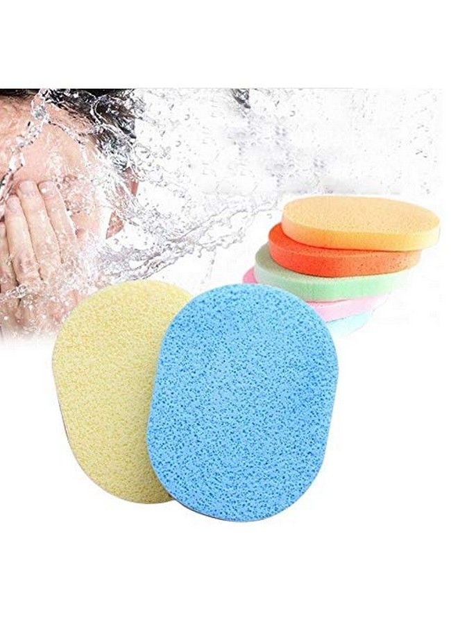FOK Face Cleansing Sponge Puff Makeup Washing Pad Deep Cleansing & Exfoliating Facial Sponge - Image 2