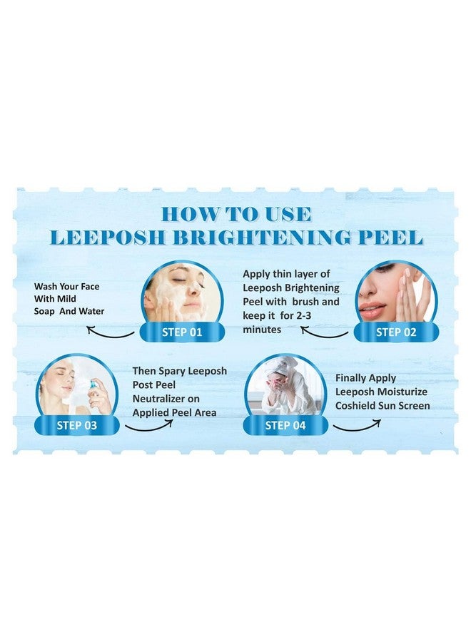 Leeposh Brightening peel Gluta Peel 30 ml - Image 5