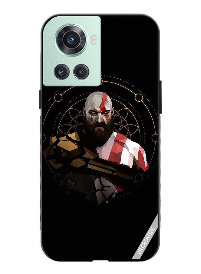 VR CREATIVE Protective Case Cover For OnePlus Ace God Of War, Kratos Design Multicolour - Image 1