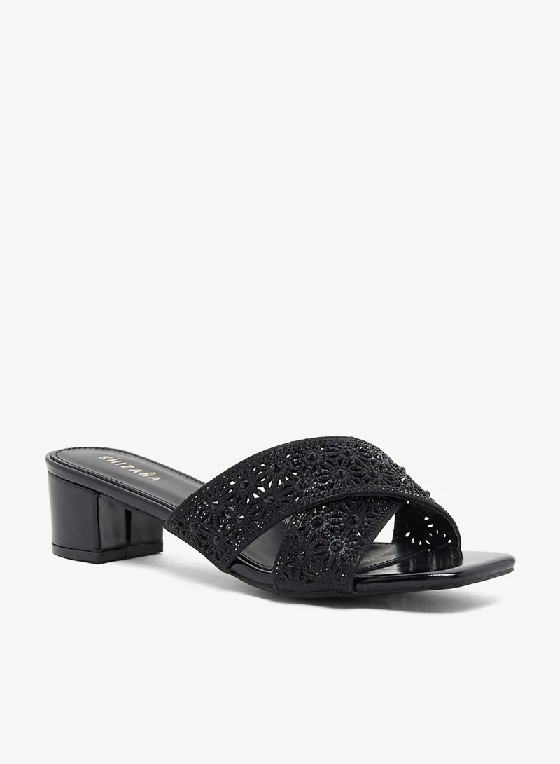 خزانة Chunky Heeled Sandals