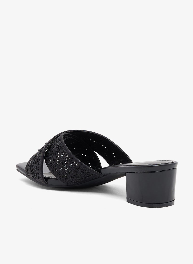 Khizana Chunky Heeled Sandals - Image 3