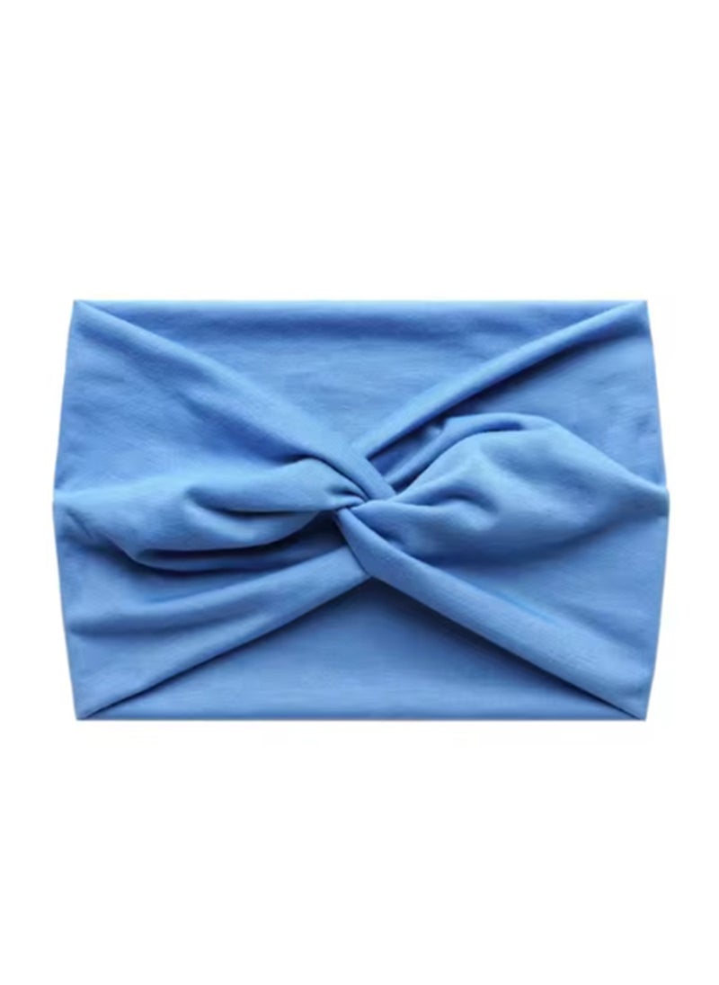 Generic Set of 3 Wide Headbands for Women, Extra Large Headband, Twist Knot Hair Accessories (Random Color)  - Image 4