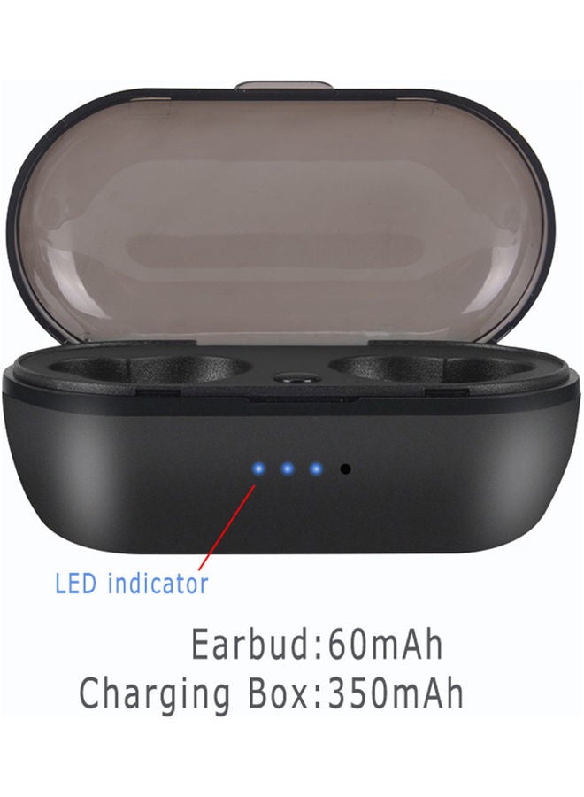 نيبمينينت سماعات رأس ترو ستيريو لاسلكية مع علبة شحن محمولة أسود/ أبيض - Image 3