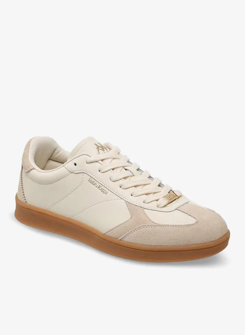 كابا Men Lace-Up Leather Ankle Sneakers