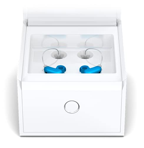 Audinell PerfectClean Hearing Aid, Earbud, Airpod Cleaner Kit | All-in-One Electronic Washer & Dryer Safely Cleans, Dries & Dehumidifies in 1 Hour | Removes Earwax, Dirt, Sweat, Moisture | UV-C Light Box - Image 3