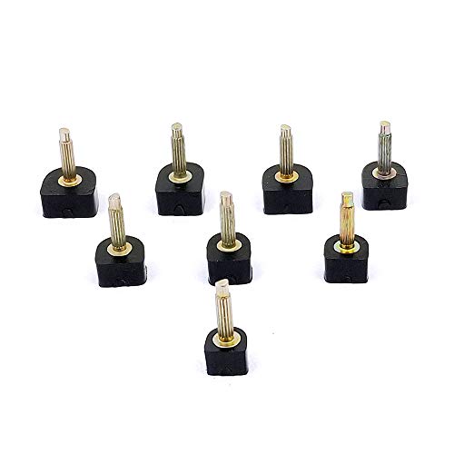 Chneeu 32 Pairs High Heel Tips Replacement Shoes Repair Caps, High Heel Repair Tool Kits for Women, Dowels Repair Tips Pin Kit with Stiletto Remove Pliers, 8 Different Size (8-12.5mm) - Image 3