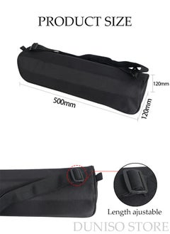 DUNISO Tripod Carrying Bag with Shoulder Strap Wear Resistant Zipper Closure Portable Camera Accessory Lens Bag Protection Shockproof for Light Stands Boom Stand and Tripod  - Image 3