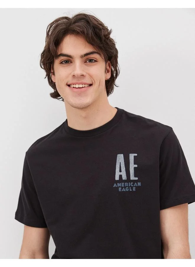 American Eagle AE Super Soft Logo Graphic T-Shirt