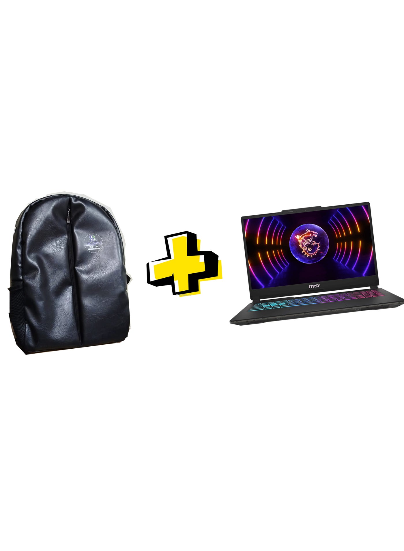 Cyborg 15-1 Laptop With 15.6 inch IPS /Core i7-13620H/ 16GB Ram/ 512 GB SSD/ GeForce RTX 4060 8GB/ Windows11  + Brown Bag English/Arabic Translucent Black english_arabic Translucent Black