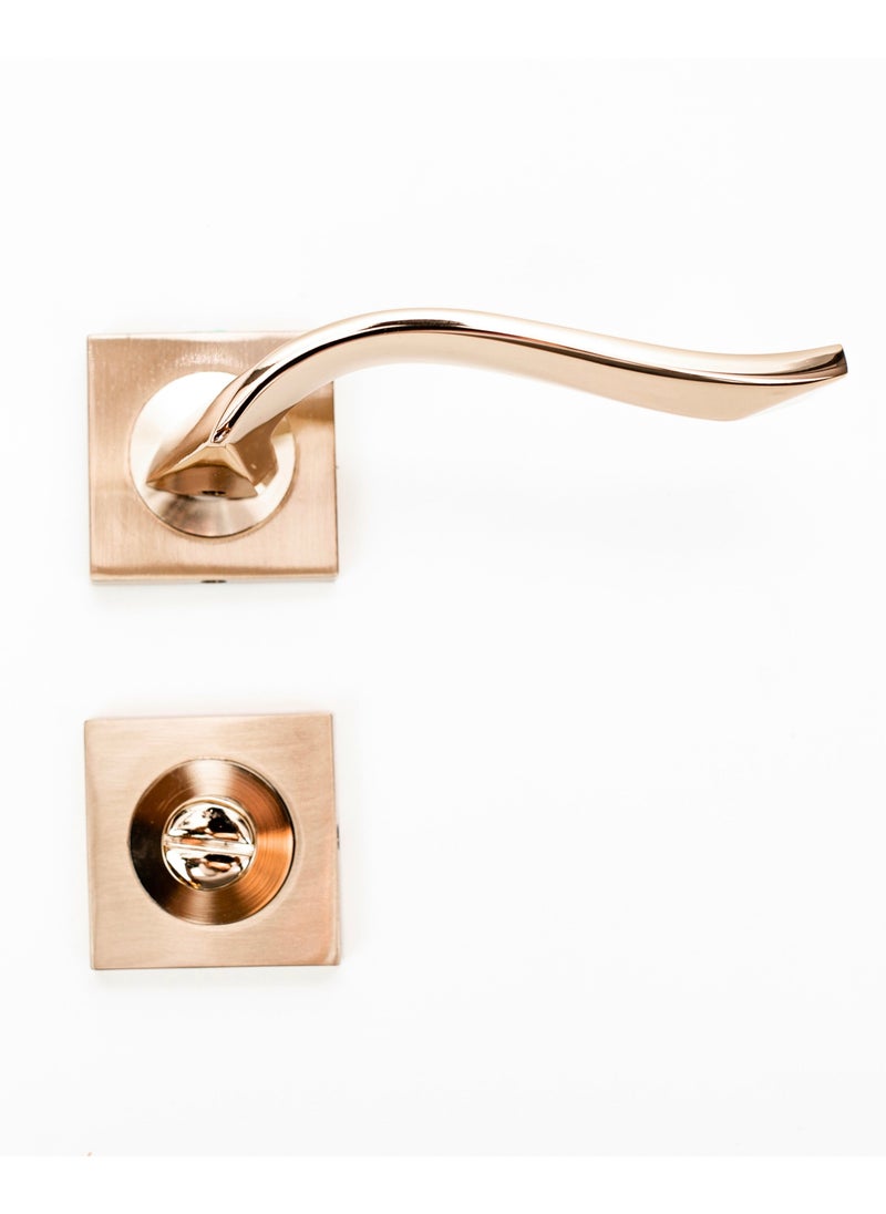Siag Pinar Rosetta Bathroom Door Handle  - Image 1
